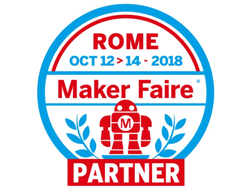 MAKER FAIRE 2018 - ROMA  12>14 Ottobre 2018 - Pad. 8 
